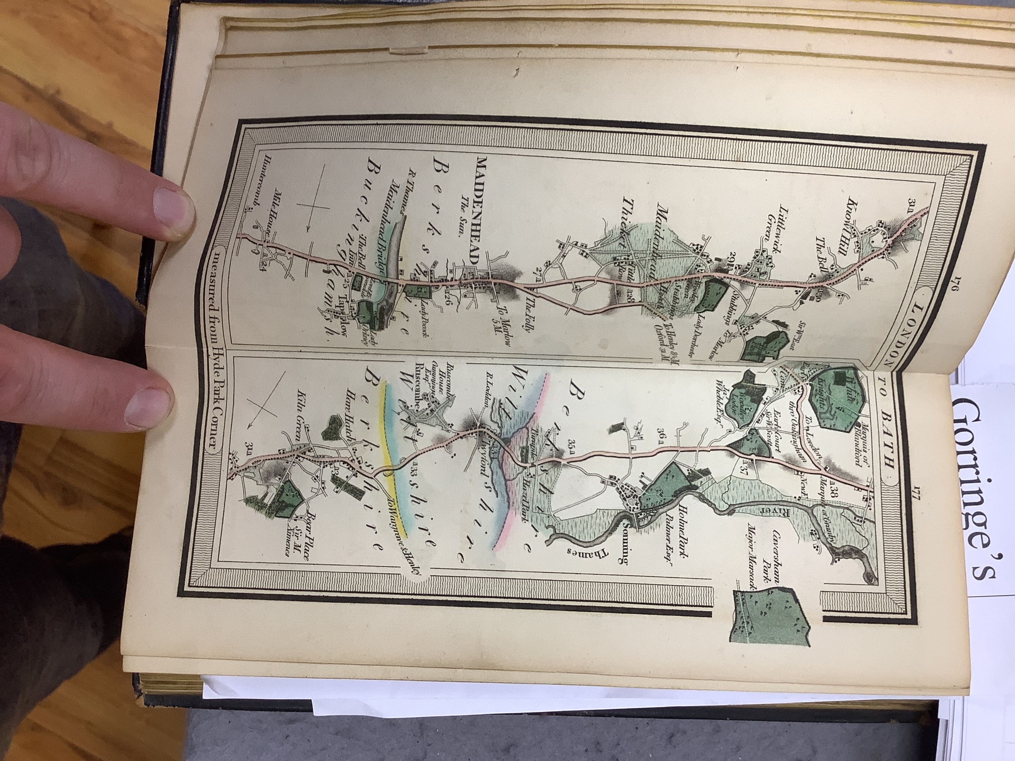 London to Exeter and Brighton through Bath, one volume and Questions on Herodotus, 1827, one volume